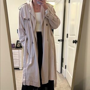 a new day Light Tan Trench Coat